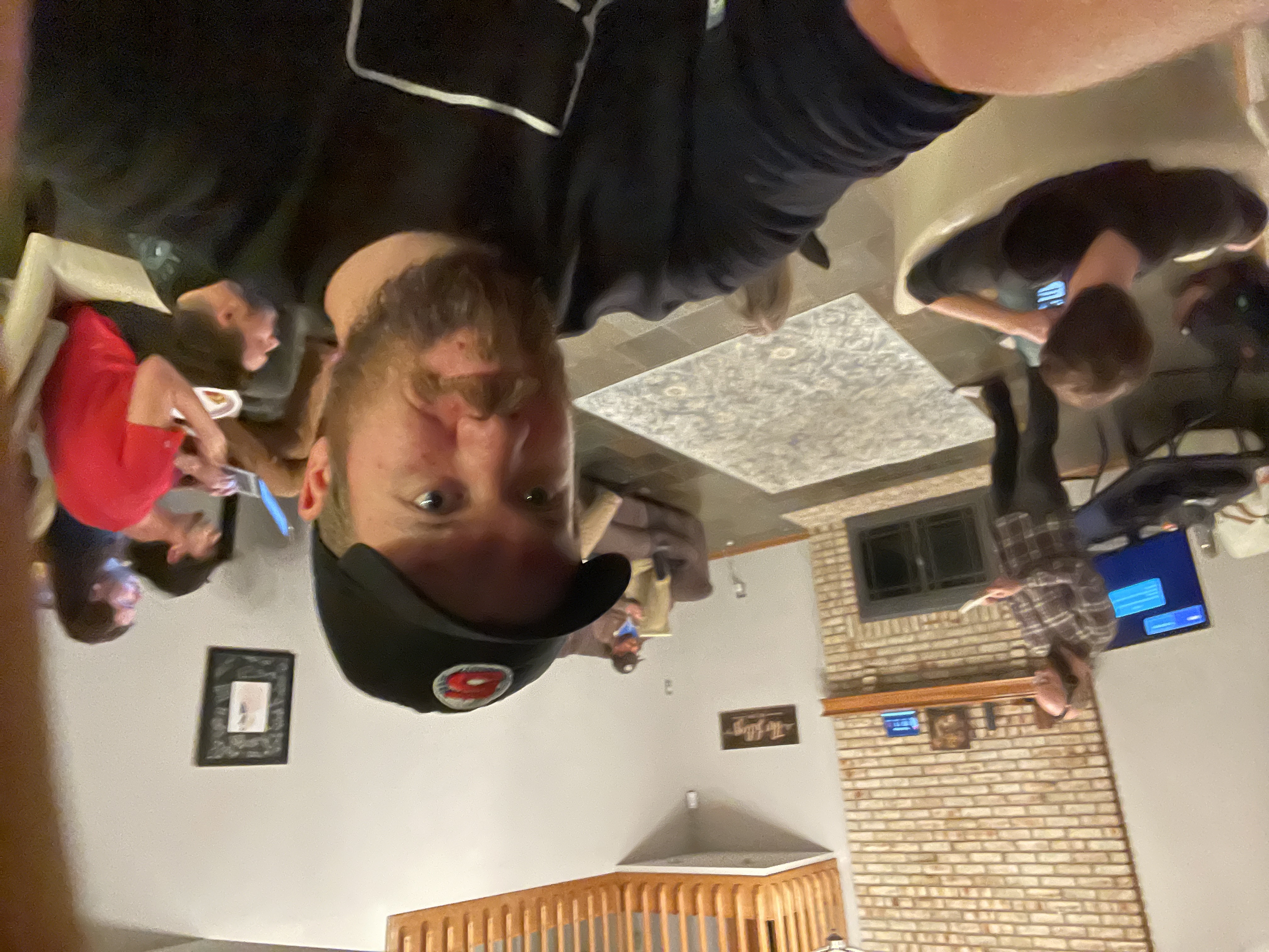 Matt taking a selfie as pitches got underway